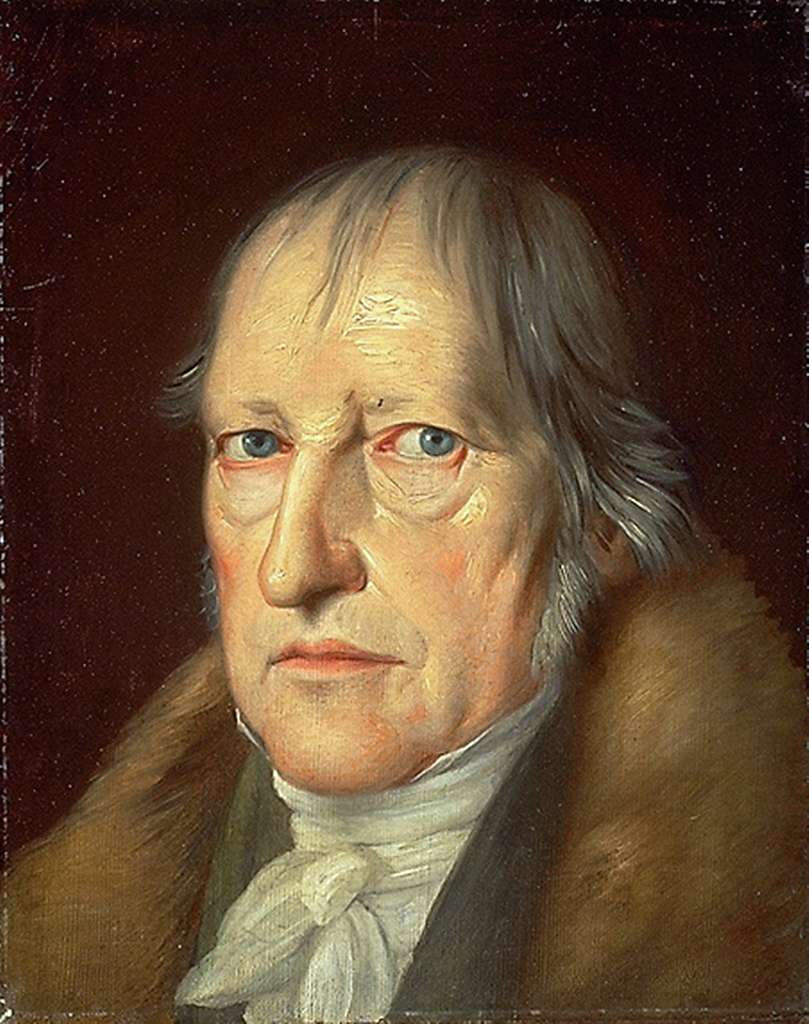 A portrait of Hegel